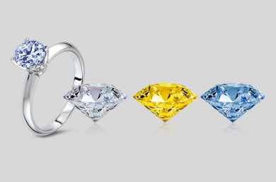 Diamantes feitos de cinzas