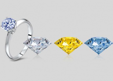 Diamantes feitos de cinzas